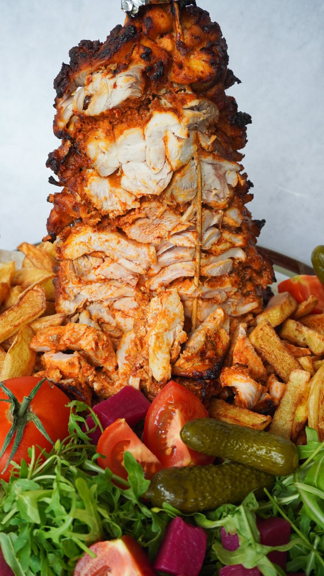 An absolute masterpiece, this Chicken Tavuk Doner with Chips recipe is a show stopper.