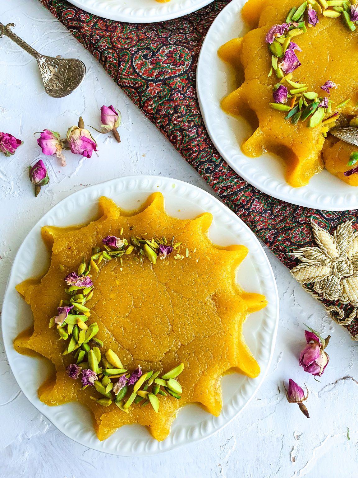 Persian Saffron Halva PEANUTSWIRLS