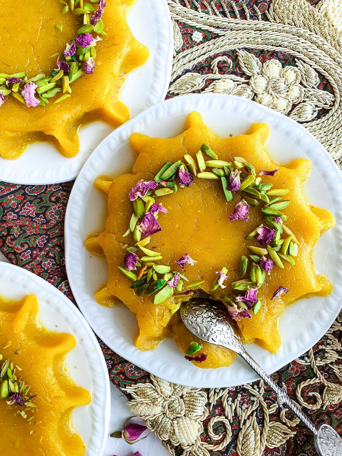 Persian Saffron Halva Peanutswirls