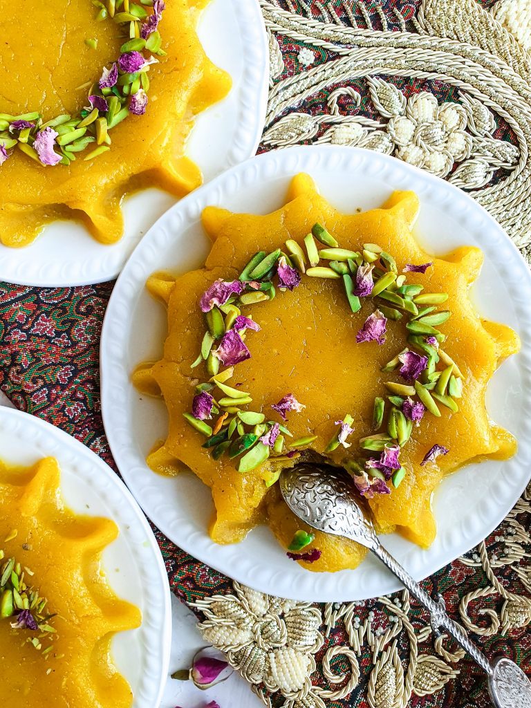 Persian Saffron Halva PEANUTSWIRLS