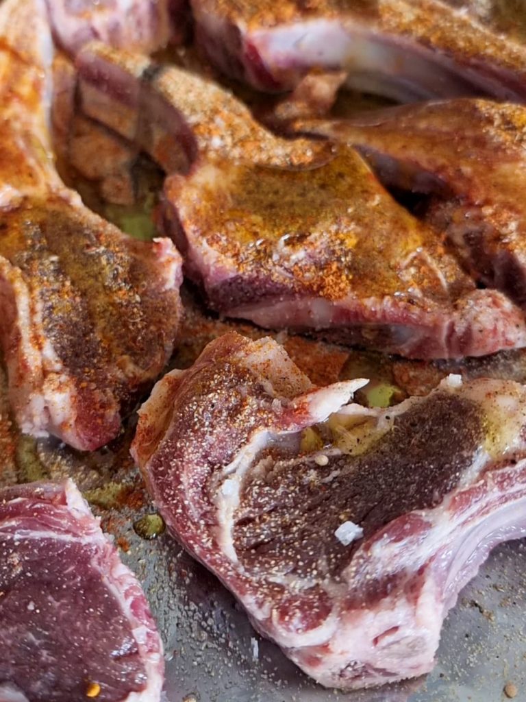 Glazed Lamb Chops