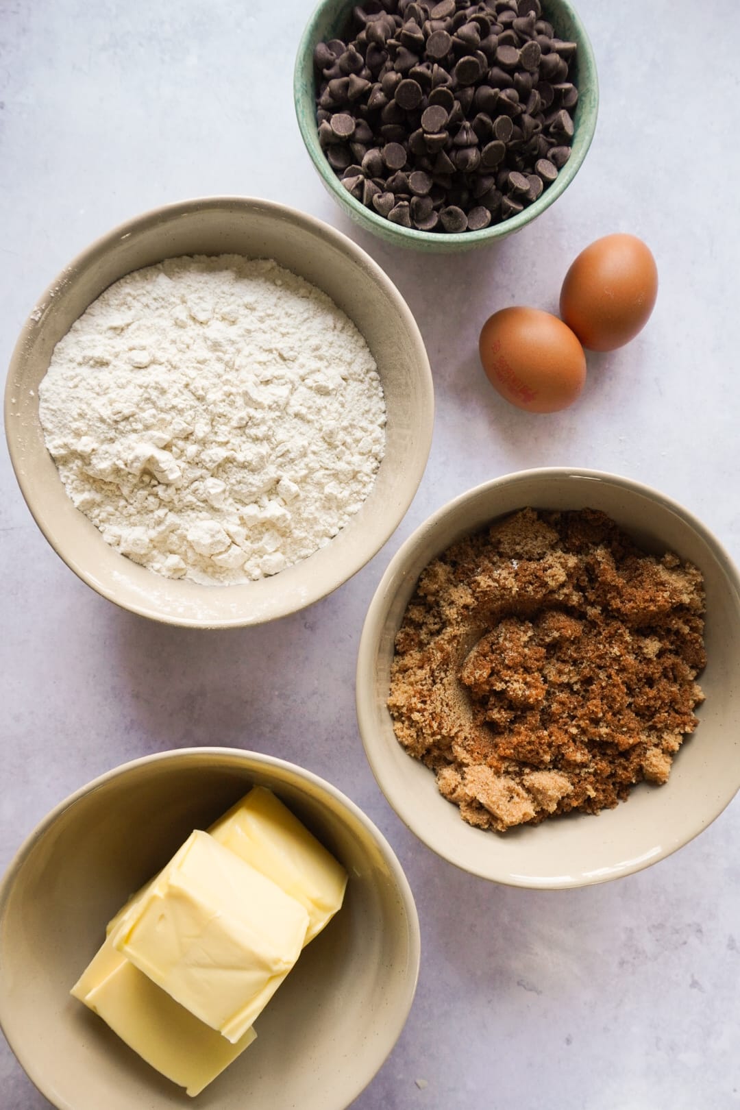 Hot Cookie Dough ingredients