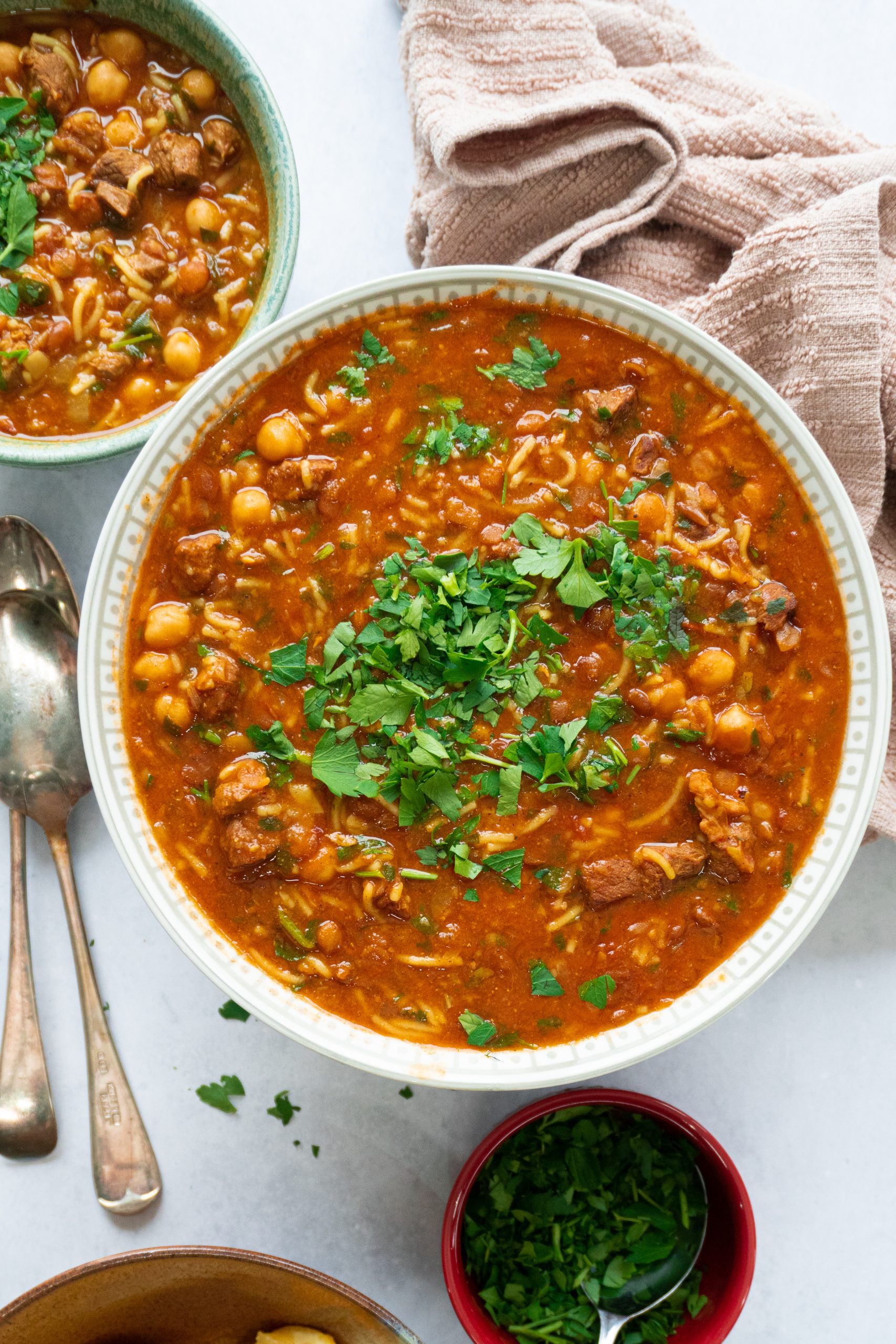 Authentic Moroccan Harira Soup