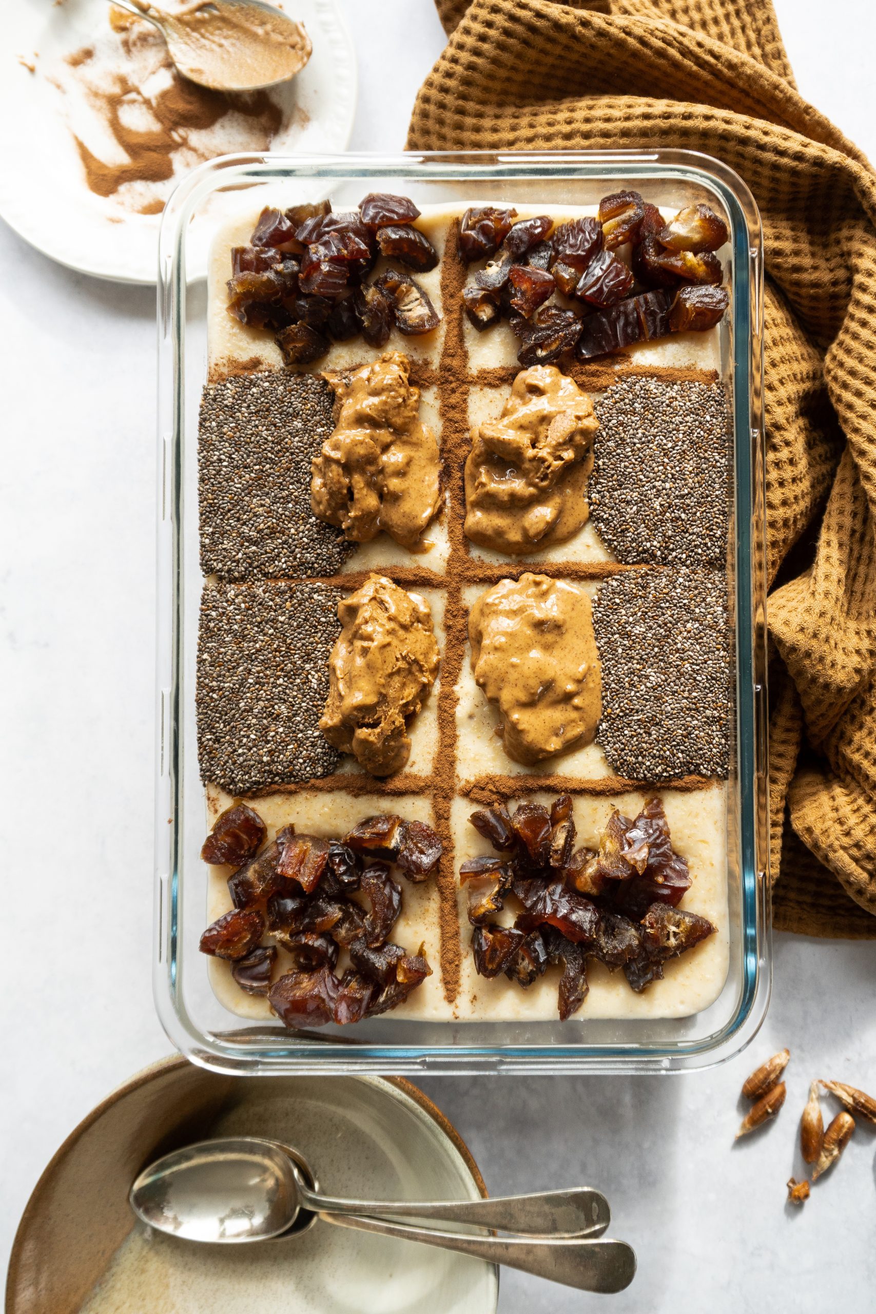 Chai Spiced Chia Overnight Oats - Flavor the Moments